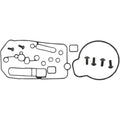 Moose Racing Carb Mid Body Gasket Kit | 26-1511
