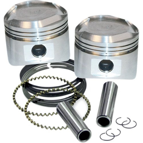 S&S Cycle Replacement Piston with Rings - +0.020" - 3.500" Bore | 92-2028