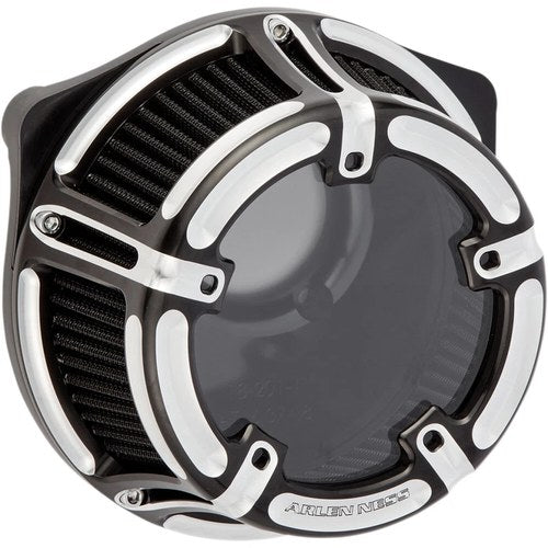 Arlen Ness Air Cleaner Method Sucker M8 (Black / Silver) 18-960