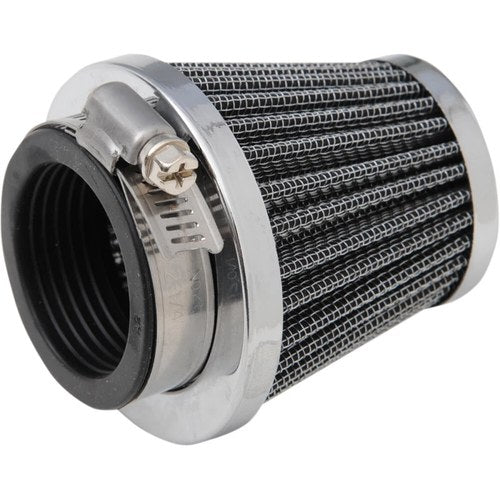Emgo Clamp-On Pod Air Filter - 42mm (Chrome) 12-55742
