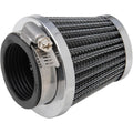 Emgo Clamp-On Pod Air Filter - 42mm (Chrome) 12-55742