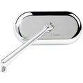 Arlen Ness Oval Mirror - Chrome - Left | 13-171