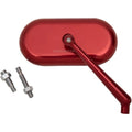 Arlen Ness Oval Mirror - Red | 13-179