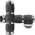 Avon Grips Chrome Air Cushion Grips w/ Throttle Boss | IN-TO-AIR-90C-B
