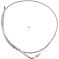 Barnett Stainless Steel Idle Cable for '02 - '07 Flhr | 102-30-40016