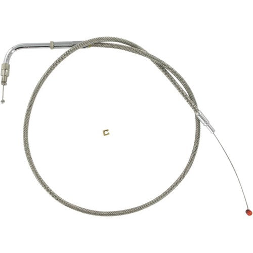 Barnett Stainless Steel Throttle Cable for '99 - '09 Fxstb | 102-30-30010