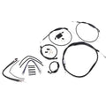 Burly Brand Extended Handlebar Cable And Brake Line Kit | B30-1266