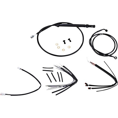 Burly Brand Black Control Kit for 14" Gorilla Handlebars | B30-1246