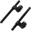 Driven Racing Black 47 mm Halo Riser Clip-On Handlebars | DHCLOR-47BK