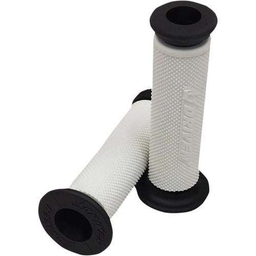Driven Racing White Grippy Grips w/ Open Ends | D637WTO