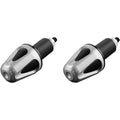 Driven Racing Silver/Black Bar End Weight | DXB-SL