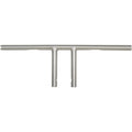 Drag Specialties Chrome 6" T-Bar Handlebar w/ Dimples | 0601-4215