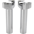 Drag Specialties Chrome 5.5" Straight Risers | 241003