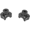 Drag Specialties Black 1.7" Straight Risers | 241617