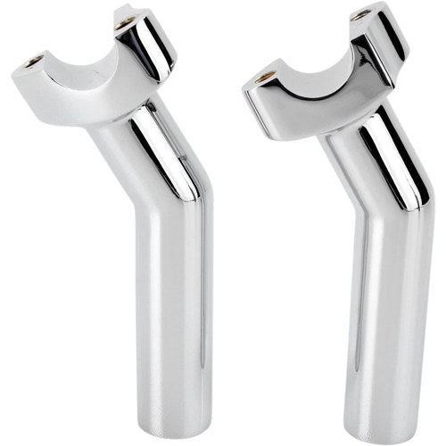 Drag Specialties Chrome 5.5" Pullback Risers | 241602
