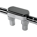 Drag Specialties 3" Chrome Big Buffalo Risers w/ Top | 0602-0602