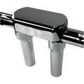 Drag Specialties 6" Chrome Big Buffalo Risers w/ Top | 0602-0608