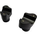 Drag Specialties Flat Black 1-1/2" Buffalo Risers | 0602-0809