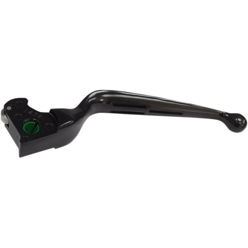 Drag Specialties Black Slotted Clutch Lever | H07-0606MB-C