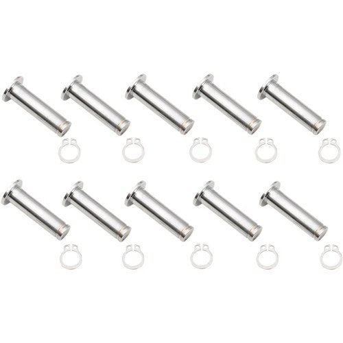 Drag Specialties Chrome Brake Lever Pivot Pins for '08 - '19 FL | 74114H3