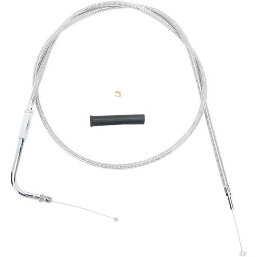 Drag Specialties 48" Braided Throttle Cable | 5331108B