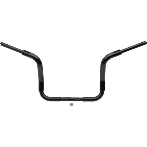 Fat Baggers 12" Black 1-1/2" Rounded Top Handlebar | 803012-B