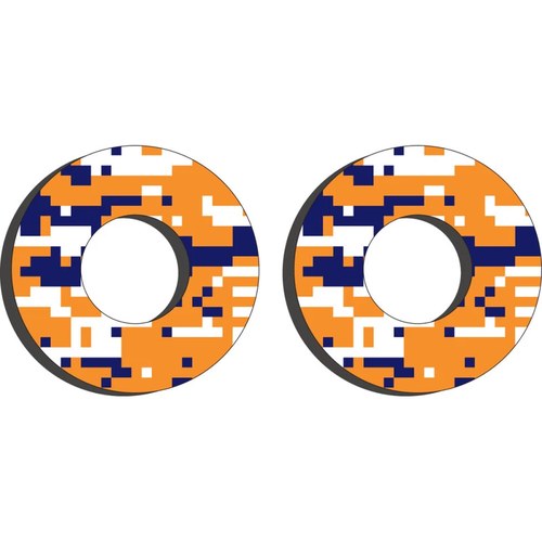 Factory Effex Blue/Orange KTM Grip Donuts | 22-67500