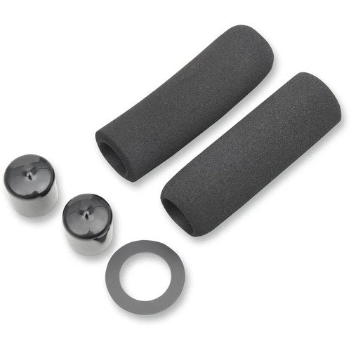 Grab On Black Comfort Harley Davidson Grips | MC310