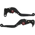 Hot Bodies Black Mgp Lever Set for Yamaha | 81501-2600