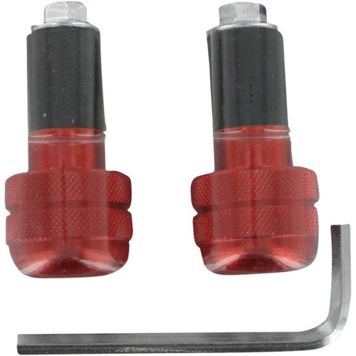 K&S Technologies Red Anti-Vibrating Bar End | 15-6006