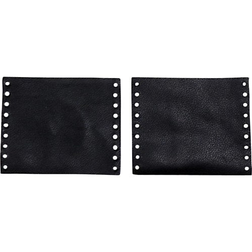Drag Specialties Black Leather Twist Grip Cover for Harley Davidson | DS243058