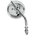 Drag Specialties 3" Round Mirror - Adjustable Stem | KA-26-BC428