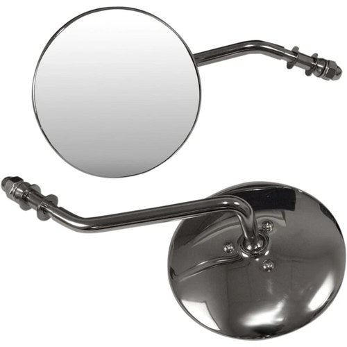 Emgo Mirror - 4" - Smooth Chrome | 20-21794