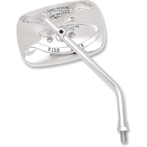 Emgo Live to Ride Free Mirror - Chrome - 10 mm - Right | 20-31754A