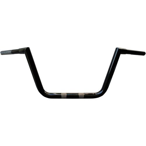 LA Choppers Black 10" Hefty Big Twin Peaks Handlebar | LA-7362-10B