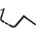 LA Choppers Flat Black 10" Big Twin Peaks Handlebar | LA-7360-10M