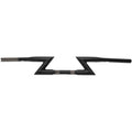 LA Choppers Flat Black 1-1/4" Outlaw "Z" Handlebar | LA-7310-00M