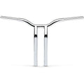 LA Choppers Chrome 16" One Piece Bent Kage Fighter Handlebar | LA-7338-16