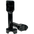 LA Choppers Black 6" Smooth Risers for 1" Handlebars | LA-7402-06B