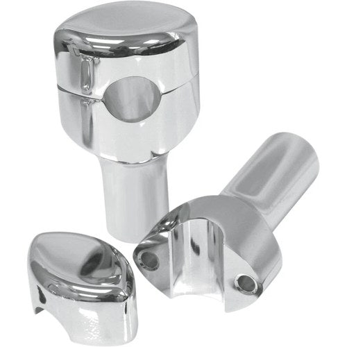 LA Choppers 3" Chrome Hefty Smooth Riser | LA-7406-03