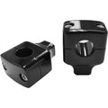 LA Choppers Black 1-1/2" Square Risers for 1" Handlebars | LA-7407-01B