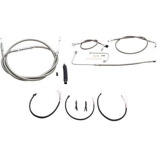 LA Choppers 15" - 17" Cable Kit for '16 - '17 Softail | LA-8151KT2B-16
