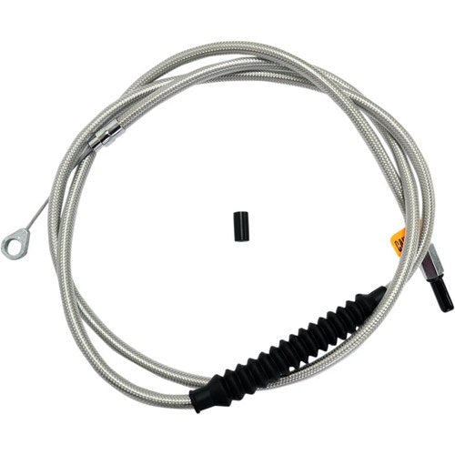 LA Choppers Stainless Steel Braided Clutch Cable | LA-8010C19