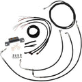 LA Choppers Black 19" Cable Kit for '17+ FL w/o ABS | LA-8055KT2-19B