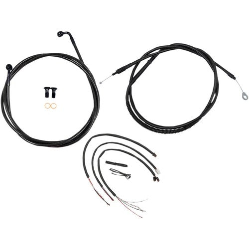 LA Choppers Cable Kit for 15" - 17" Ape Hanger Handlebars | LA-8153KT2-16M