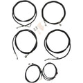 LA Choppers Complete Vinyl Braided Handlebar Cable/Brake Line Kit LA-8054KT3-16B