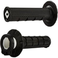 Odi Black Half Waffle MX Grips | H36HWB