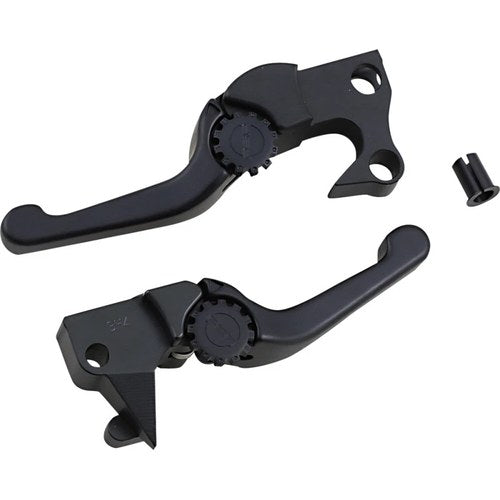 Powerstands Racing Black Anthem Shorty Lever Set | 12-01653-22