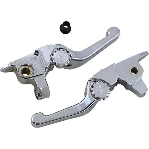 Powerstands Racing Chrome Anthem Shorty Lever Set | 12-01661-20