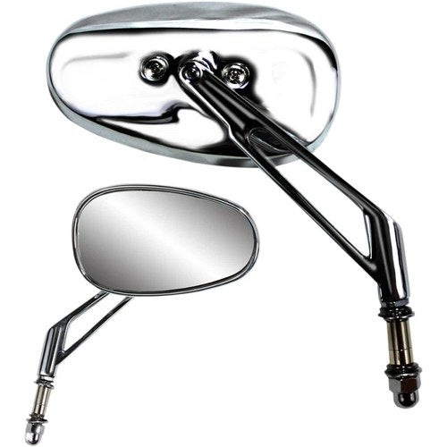 Parts Unlimited Billet Chrome Mirror | 17045